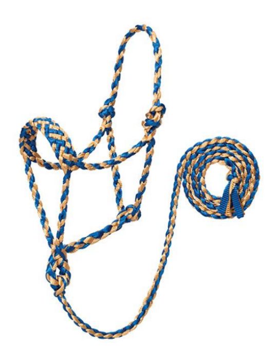 Mule Tape Halter w/10ft lead
