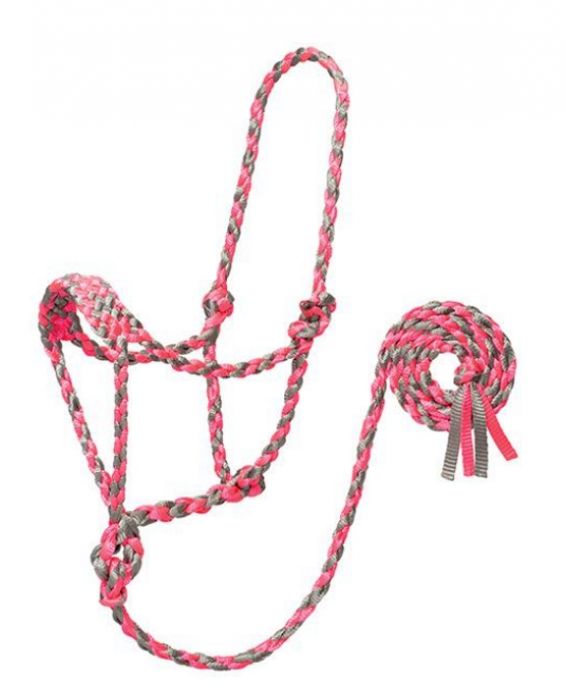 Mule Tape Halter w/10ft lead