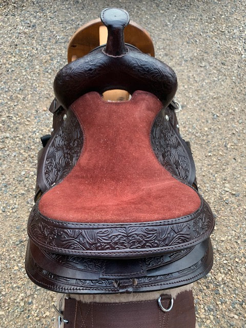 Santa Fe 13" all leather saddle
