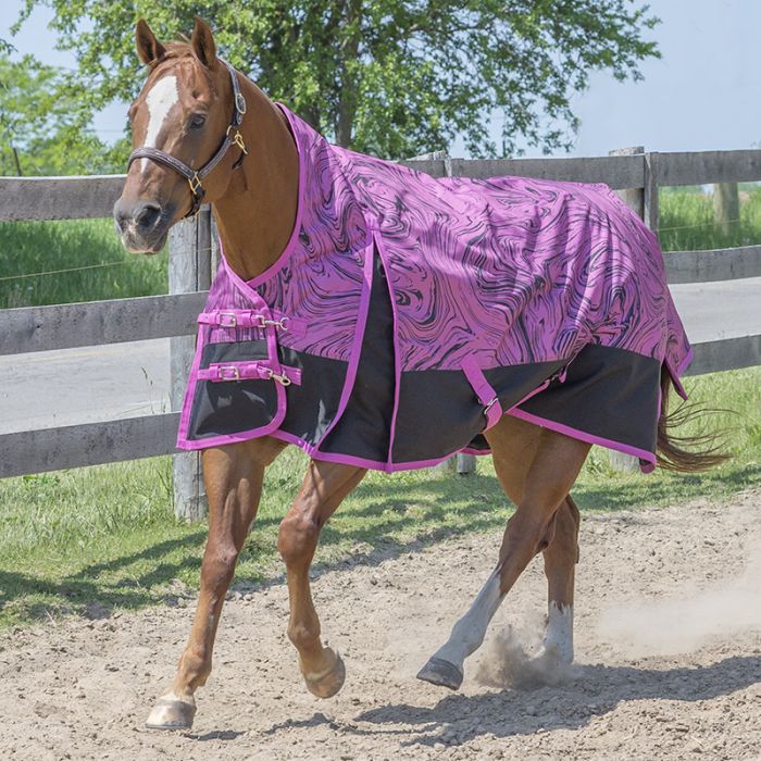 Canadian Horsewear 1200 denier, 300gm fill w/detachable hood