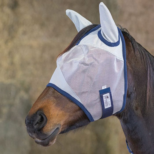 Natural Fit Breakaway Fly Mask with Ears by Canadian Horsewear