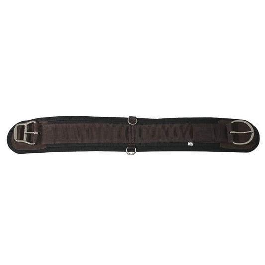 Mustang Western Felt Cinch with Roller buckles. Stainless Steel hardware