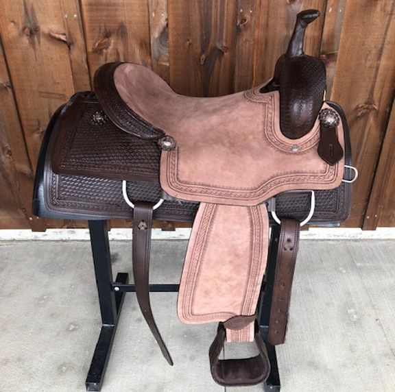 Square Skirt Cutting Saddle by Dale Rodrigez