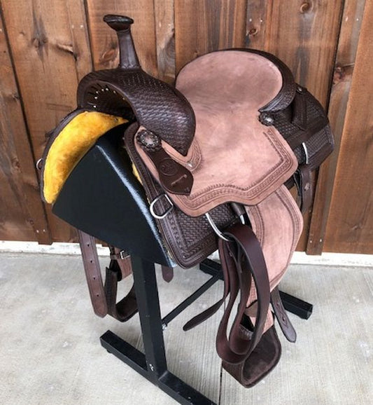 Square Skirt Cutting Saddle by Dale Rodrigez