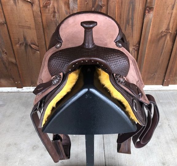 Square Skirt Cutting Saddle by Dale Rodrigez