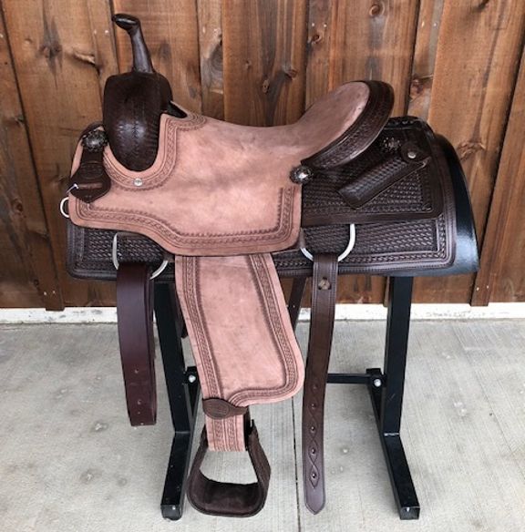 Square Skirt Cutting Saddle by Dale Rodrigez