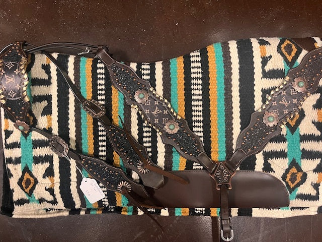 1 Ear Bridle & Breast collar set