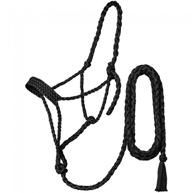 Mule Tape Halter w/10ft lead