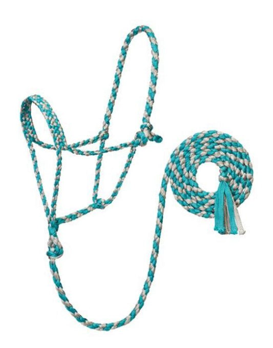 Mule Tape Halter w/10ft lead