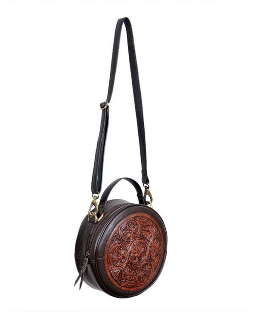 Leather Canteen Crossbody