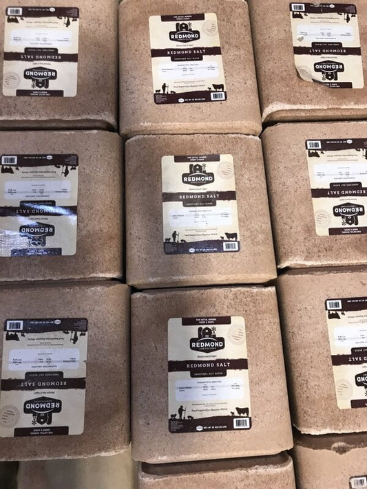 Redmond Natural Salt Block 19.96 Kg (44lb)