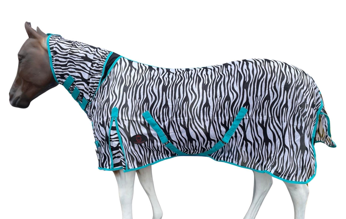 Zebra Tech Equestrian Fly sheet w/attached neck