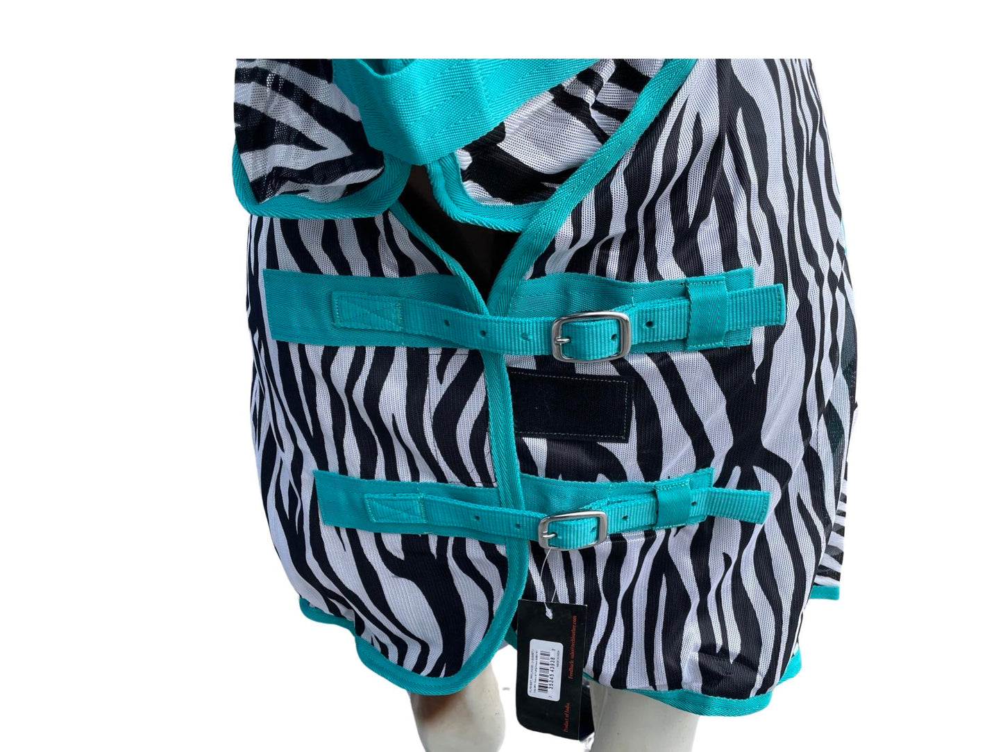 Zebra Tech Equestrian Fly sheet w/attached neck