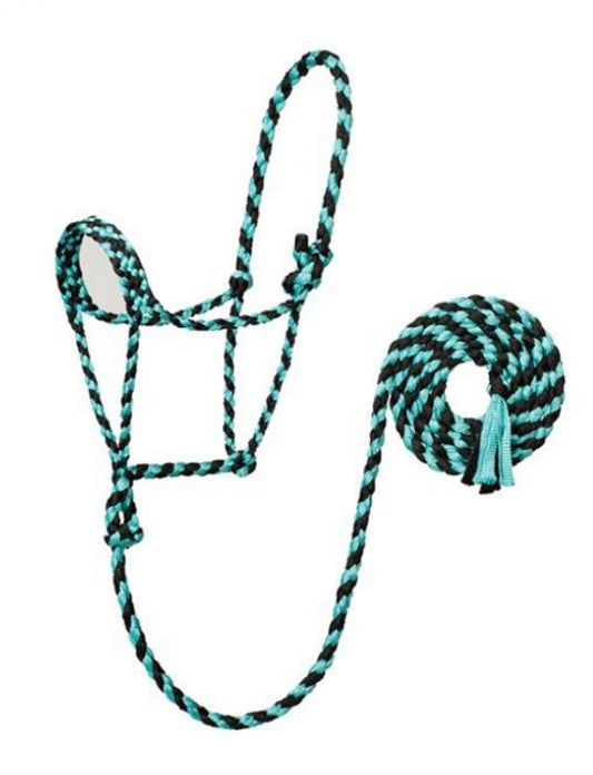 Mule Tape Halter w/10ft lead